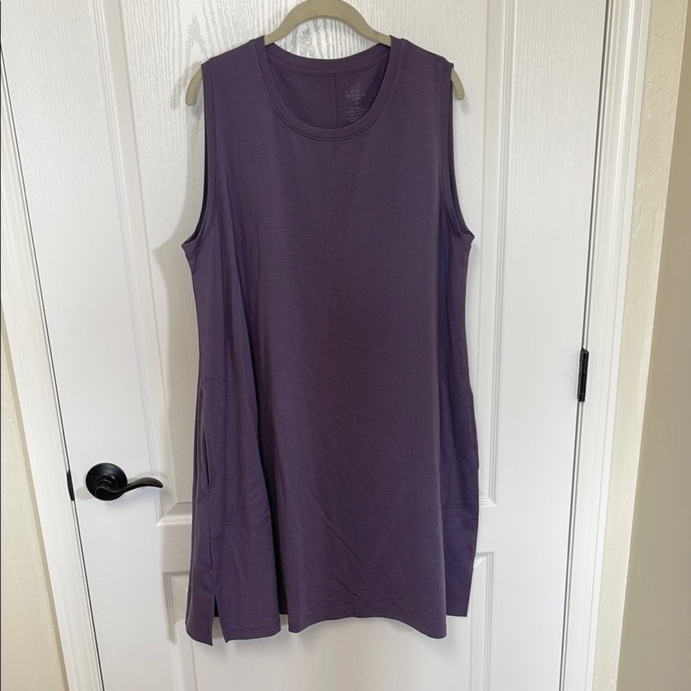 Woolx Clara Montana Grape side pockets